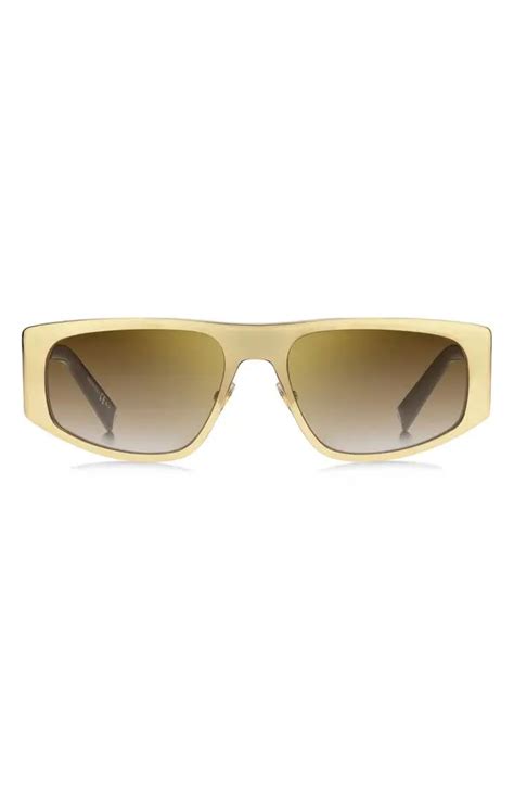 57mm rectangle sunglasses givenchy|Givenchy sunglasses women's.